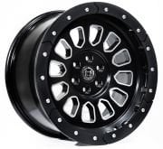 Black Wolf 571 18X9.0 5X127 ET0 MB/BLACK