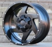 GT Wheels 6052 18X9.0 6X139.7 ET -12 Matt Black