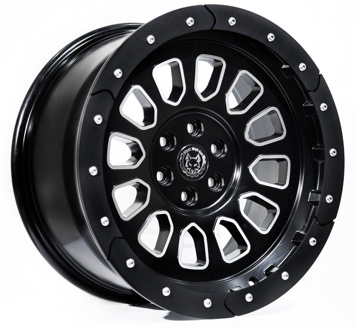 Black Wolf 571 18X9.0  6X139.7  ET0 MB/BLACK
