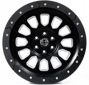 Black Wolf 571 18X9.0  6X139.7  ET0 MB/BLACK