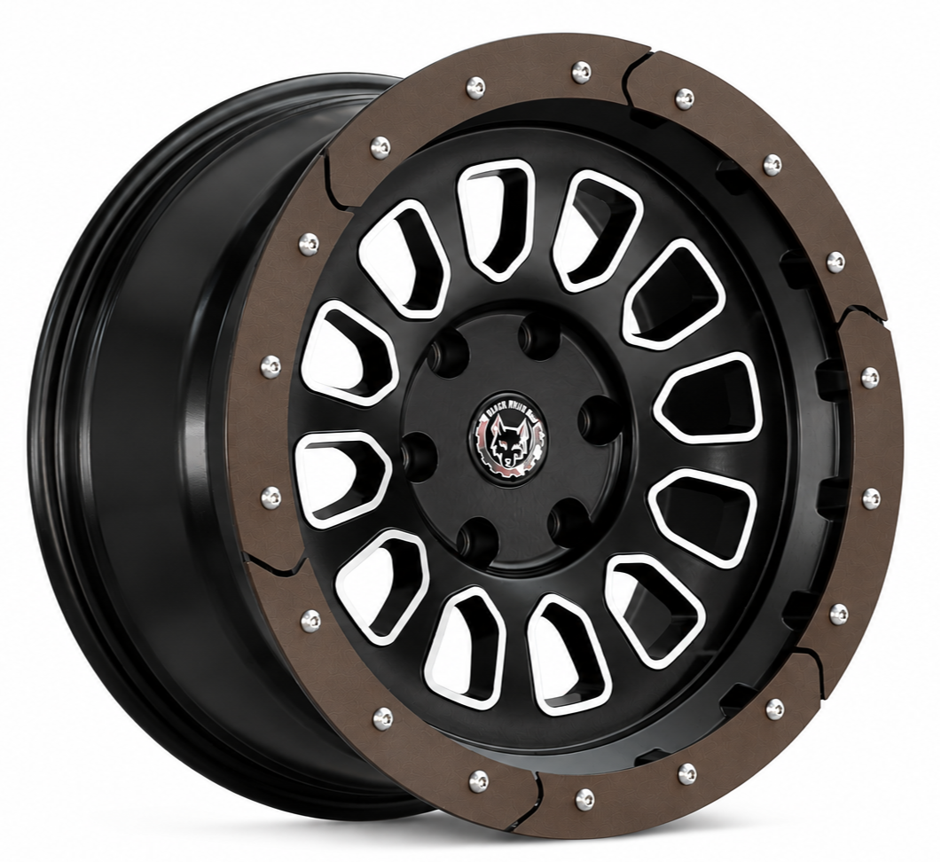 Black Wolf 571 18X9.0 6X114.3 ET+20 MB/BROWN