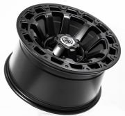 Black Wolf 744 17X9.0 5X120 ET+5 Matte Black