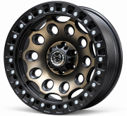 Powcan 3359 17X9.0 6X114.3 ET-15 Matte Bronz/BEADLOCK