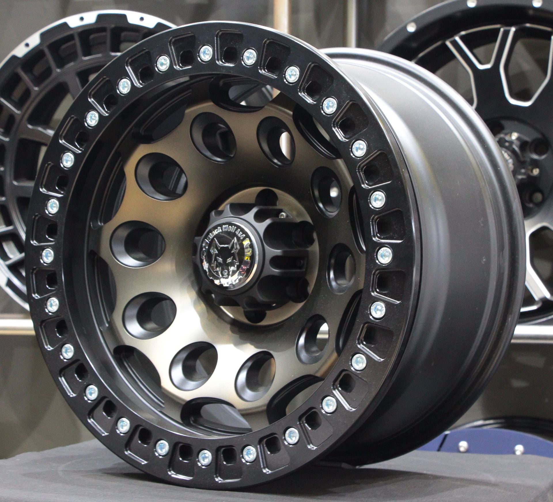 Powcan 3359 17X9.0 6X114.3 ET-15 Matte Bronz / BEADLOCK