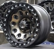 Powcan 3359 17X9.0 6X114.3 ET-15 Matte Bronz / BEADLOCK