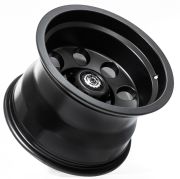 Black Wolf 157 15X10 5X127 ET-44 Matte Black