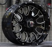 KMC XD202 17X9.0 6X139.7 ET +15