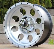 Black Wolf 644 16X8.0  5X139.7  ET-15 Polished