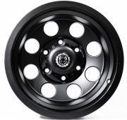 Black Wolf 158 16X10 5X114.3 ET-30 Matte Black