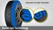 Goodyear  265/70R17 121/118Q Wrangler Duratrac R/T OWL ( Beyaz Yazılı )
