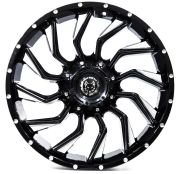 Black Wolf 1164 20X9.0 6X139.7 ET0 BF/Milling