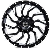 Black Wolf 1164 20X9.0 6X139.7 ET0 BF/Milling