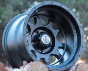 Powcan 5815 15X10 5X114.3 ET-44 Matte Black