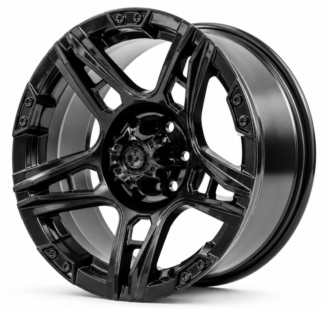 WRS 5345 16X8.0 6X114.3 ET +10 Gloss Black