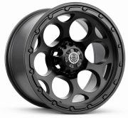 Powcan 5748 17X9.0 5X127 ET-12 Matte Black