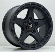 TORK 1120  17X9.0 5X127 ET-15  MATTE BLACK