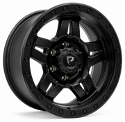 Powcan 5942 17X8.5 6X139.7 ET-12 Matte Black
