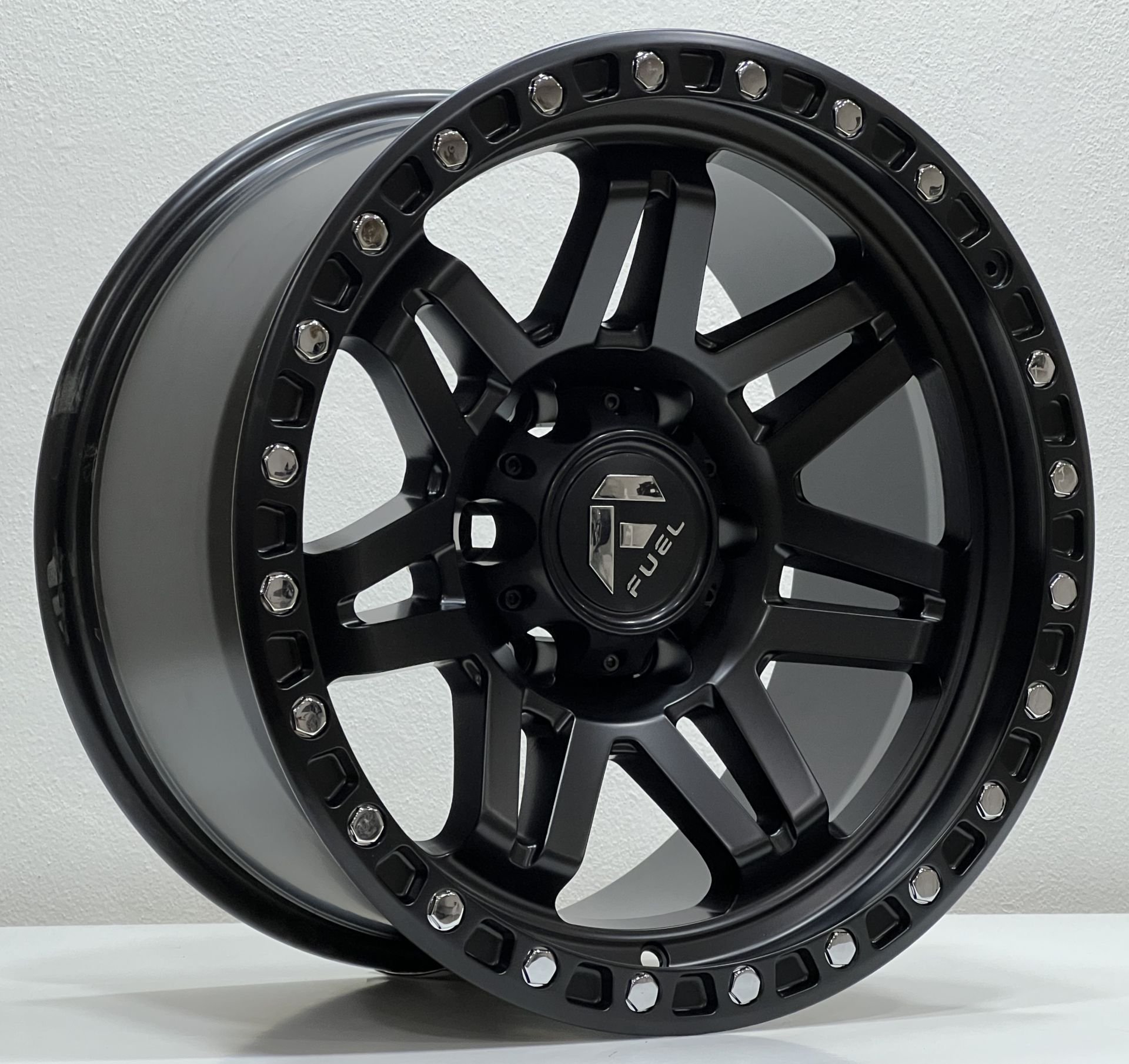 Sunrise  0271  17X9.0 6X139.7 ET-12  MATTE BLACK