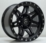 Sunrise  0271  17X9.0 6X139.7 ET-12  MATTE BLACK