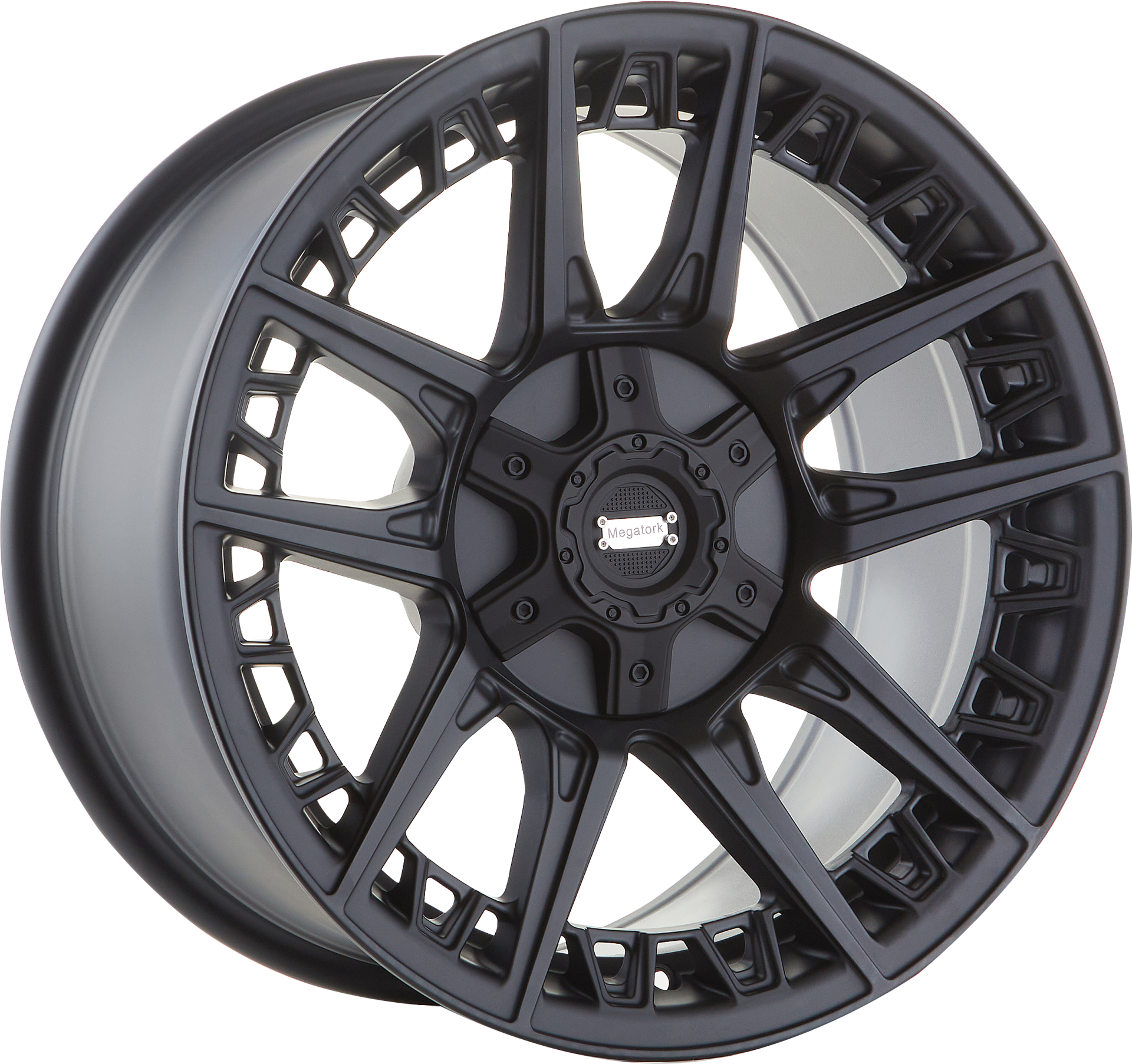 Tork D542  17X9.0 6X139.7 ET-12 MATTE BLACK
