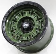 DG 55250 17X9.0 6X139.7 ET-12 Green Black Lip