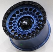 DG 55220 17X9.0 6X139.7 ET-12 Blue Black Lip