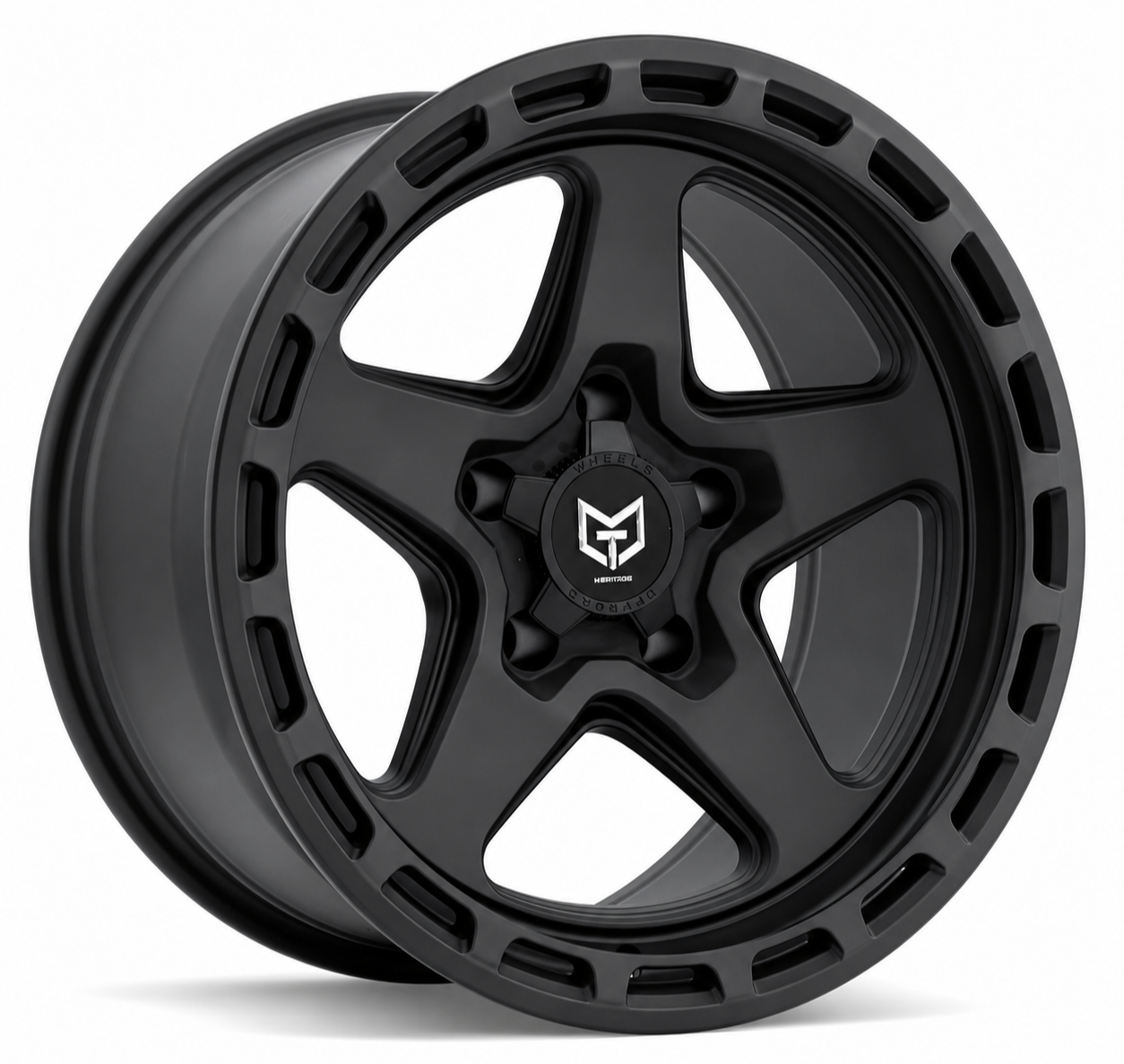 Tork 1120 17X9.0 5X130 ET-5 Matte Black