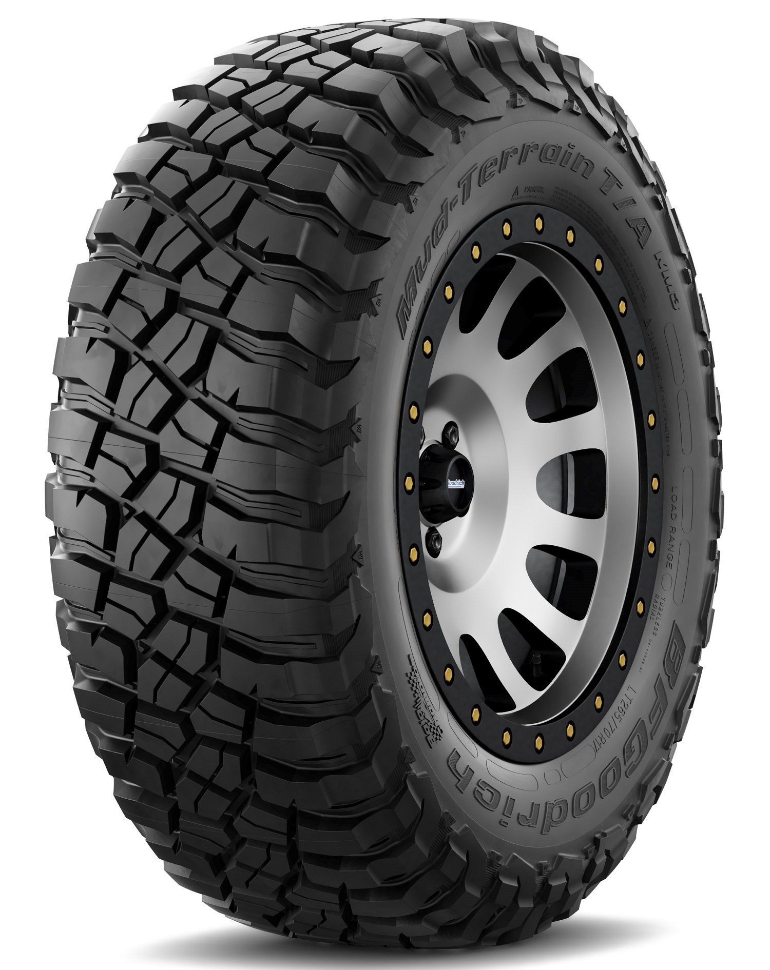 BF Goodrich 37X12.50R17 116Q  Mud-Terrain T/A KM3