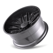 Cali Rawkon 9109  24X12  6X139.7 ET-51 Matte Black