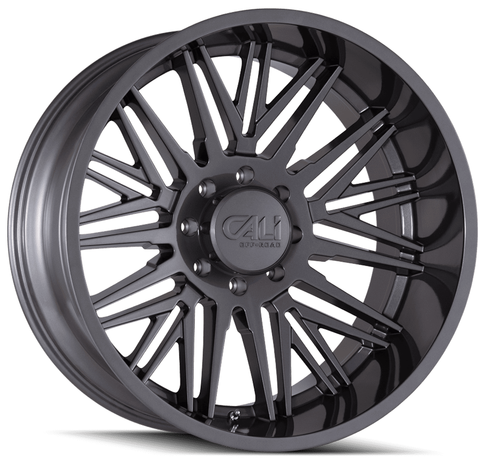 Cali Rawkon 9109  24X12  6X139.7 ET-51 Matte Black