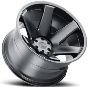 Black Rhino Raze  17X10  6X139.7 ET-44 Matte Black