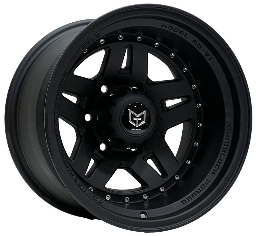 Tork 3917 15X10 6X139.7 ET-44 Matte Black