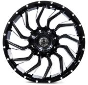 Black Wolf 1164 20X9.0 6X114.3 ET0 BF/Milling