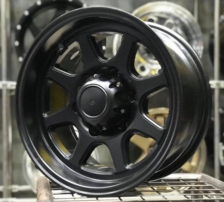 WRS Wheels  8040 15X8.0 6X139.7 ET0 Matt Black