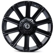 Black Wolf 108 20X9.0 5X120 ET+40 Matte Black