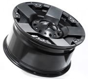 Black Wolf 5187 17X9.0 5X130 ET15 Matte Black