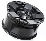 Black Wolf 5187 17X9.0 5X139.7 ET15 Matte Black