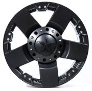 Black Wolf 5187 17X9.0 6X114.3 ET15 Matte Black