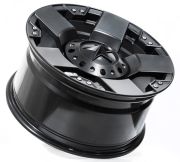 Black Wolf  5187 17X9.0 6X114.3 ET15 Matte Black