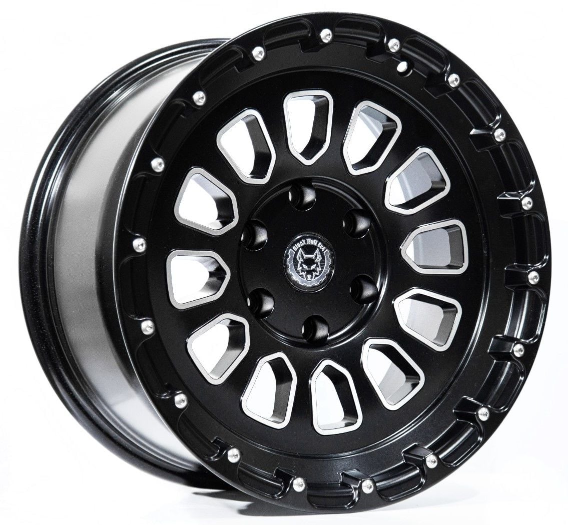 Black Wolf 571 18X9.0 5X127 ET0 MB