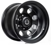 Black Wolf 158 16X10 6X139.7 ET-44 Matte Black