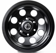 Black Wolf 158 16X10 5X120 ET-30 Matte Black