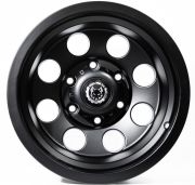 Black Wolf 158 16X10 5X120 ET-30 Matte Black