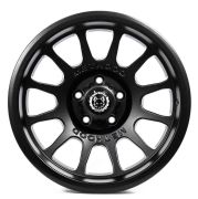 Black Wolf 209 18X9.0 6X114.3 ET-15 Matte Black