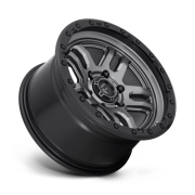 Fuel Ammo  20X9.0 6X139.7    ET +01 Matte  Gun Metal / Black Bead Ring