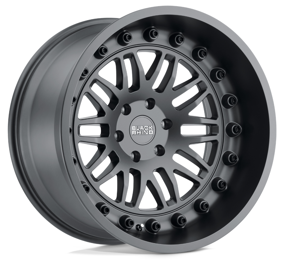 Black Rhino Fury 20X9.5 5X127 ET-18 Matte Gunmetal