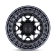 Black Rhino Alpha 20X10 6X139.7 ET-18 Matte Black / Gunmetal Lip