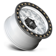 KMC KM549 GRS 17X9.0 6X139.7 ET18 Machined/Satin Black Lip