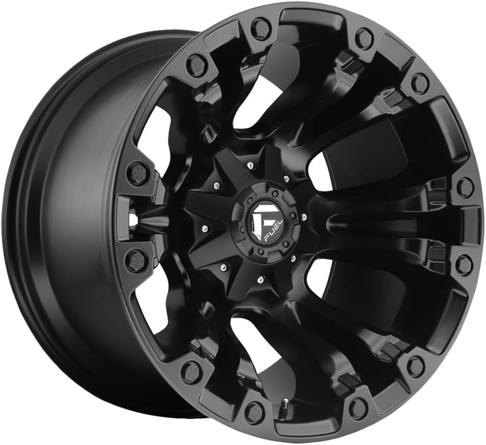 Fuel Vapor 17X10 6X139.7  ET-18 Matte Black