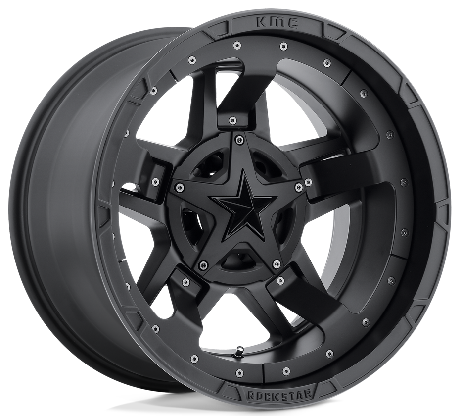 KMC XD827  20X10 6X139.7 ET-24 Matte Black